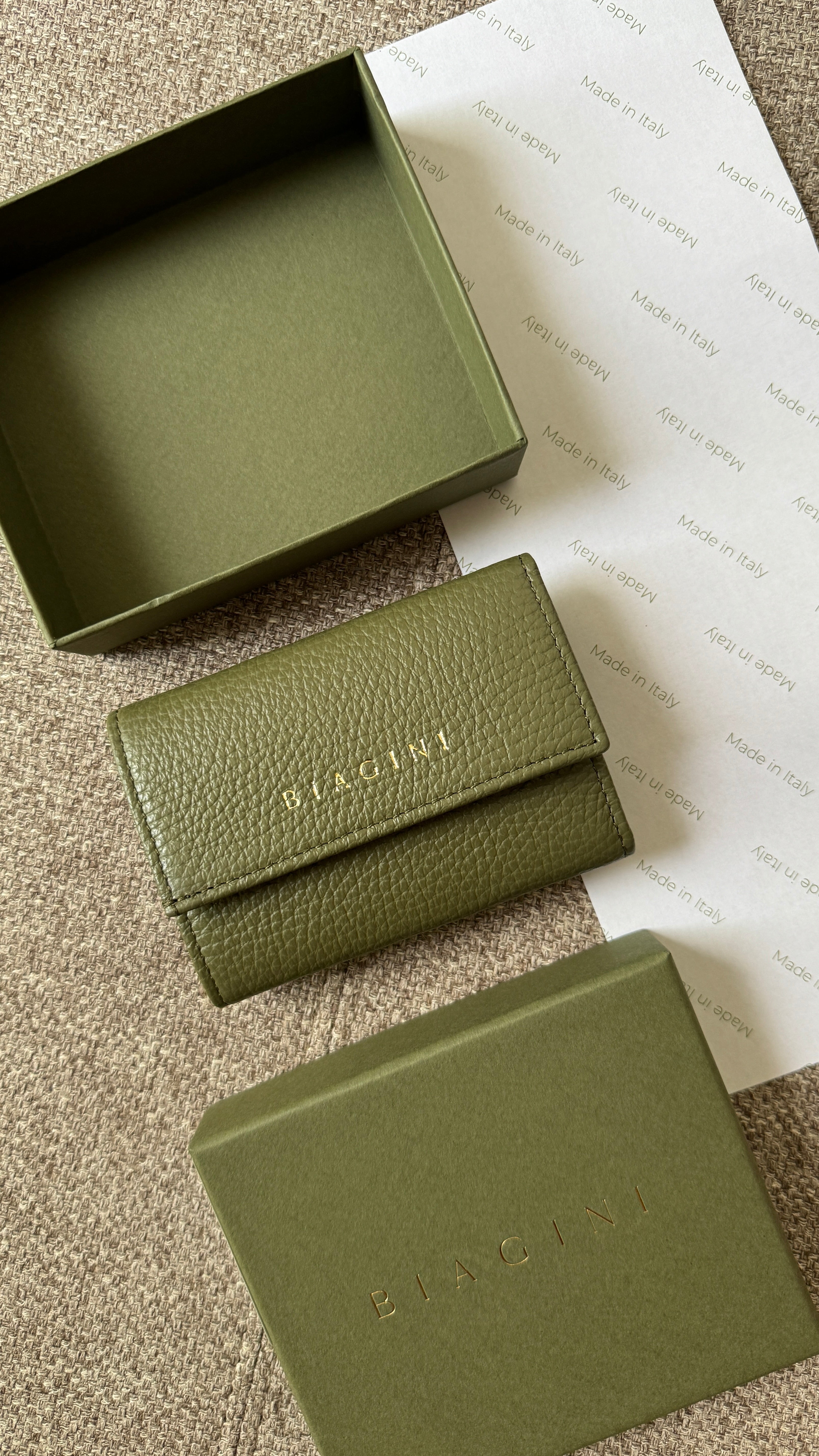 Mini Wallet Green